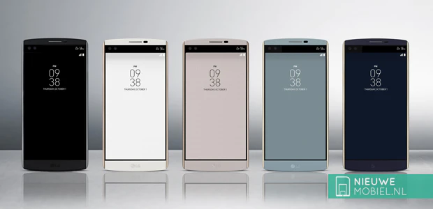 LG V10 uitvoeringen LG V10 uitvoeringen