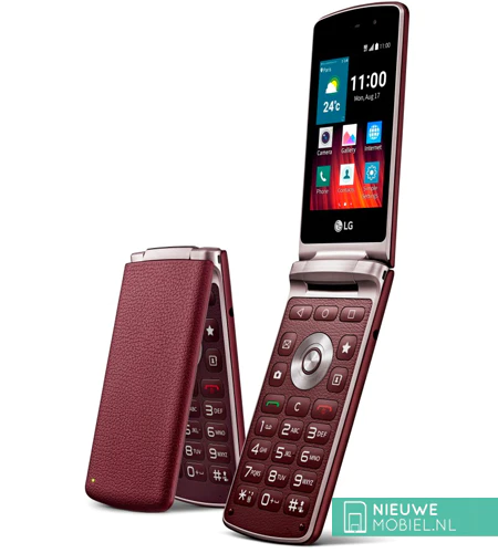 LG Wine Smart Burgundy rood LG Wine Smart Burgundy rood