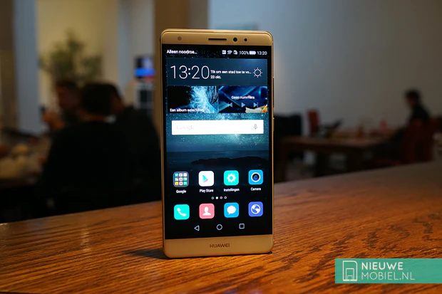 Huawei Mate S silver voorkant