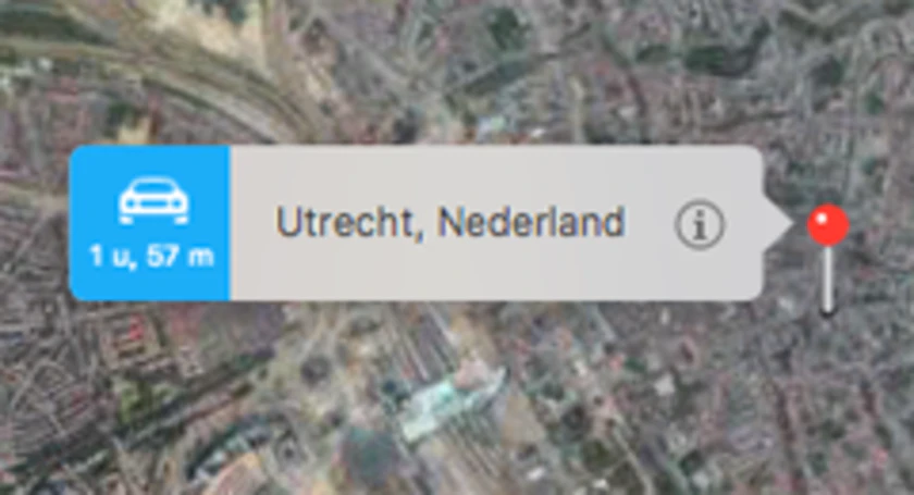 Utrecht apple maps