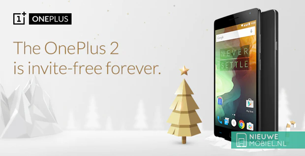 OnePlus 2 voortaan zonder uitnodiging verkrijgbaar