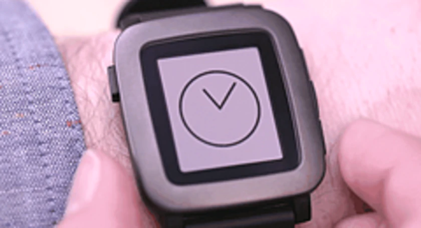 Pebble time timeline