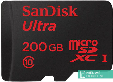 SanDisk 200 GB microSD card SanDisk 200 GB microSD card