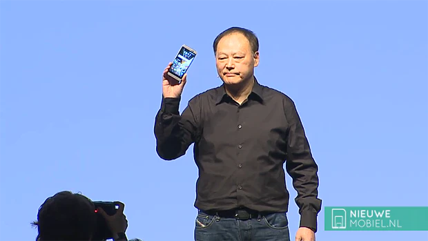 Peter Chou with HTC One M9