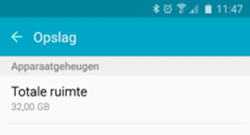 Samsung opslag