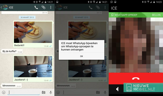 WhatsApp call WhatsApp call