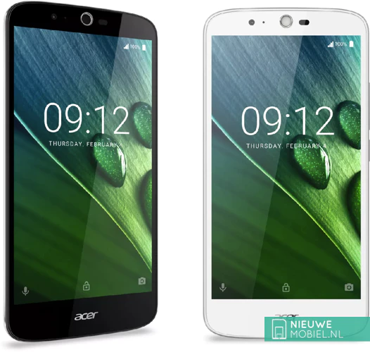 Acer Liquid Zest Plus in het zwart en wit