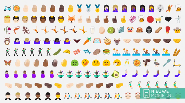 Android N emoji's Android N emoji's