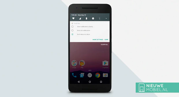 Android N notificaties Android N notificaties