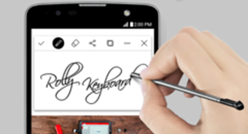 Lg stylus 2 plus in actie