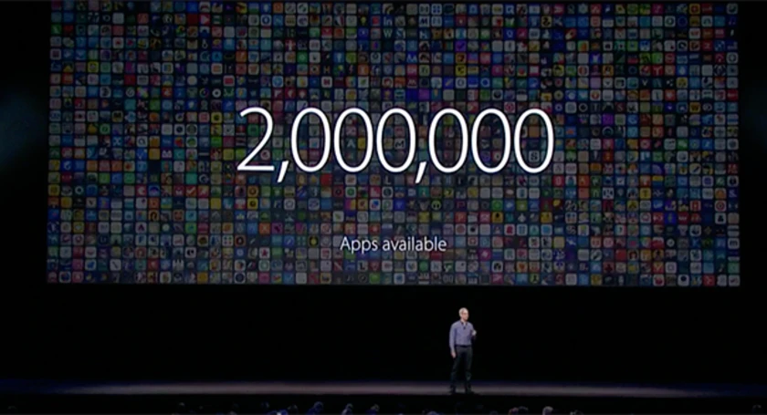 App store 2 miljoen