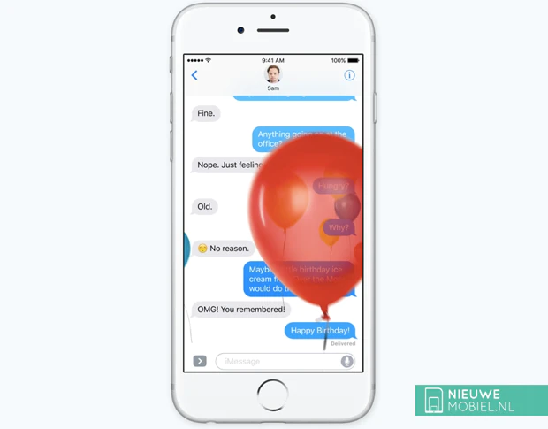 Apple iMessage in iOS 10
