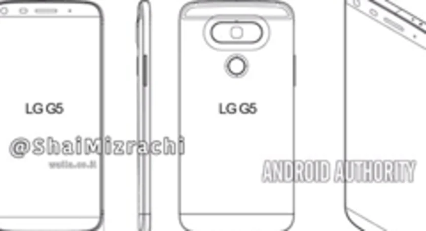 Lg g5 tekening shai mizrahi