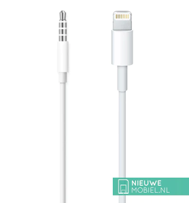 Audio jack aansluiting en Lightning Audio jack aansluiting en Lightning