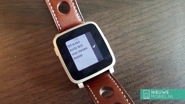 Pebble Time Steel Nederlandse taal