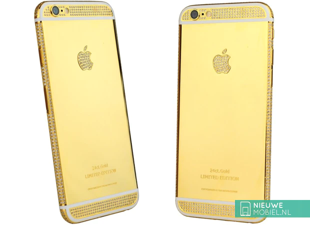 Coolblue verkoopt 24 karaats gouden iPhone 6