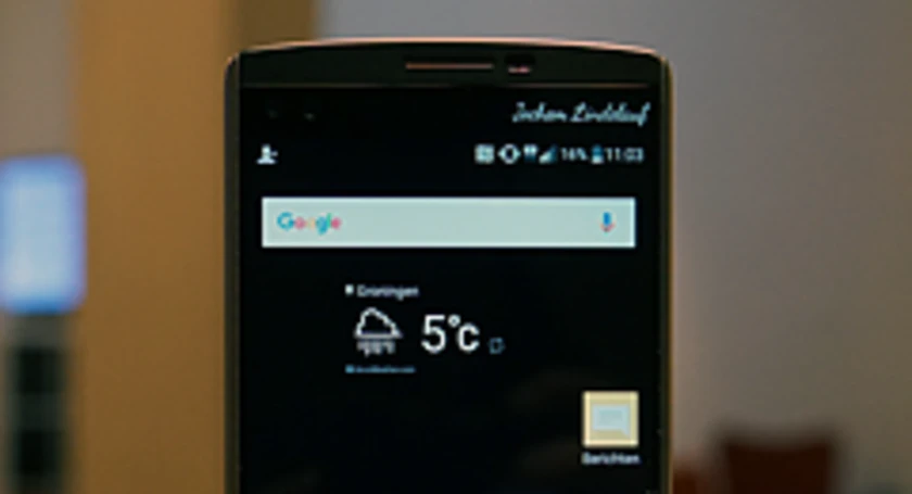 Lg v10 bovenkant