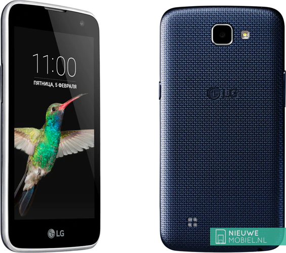 LG K4 voor- en achterkant