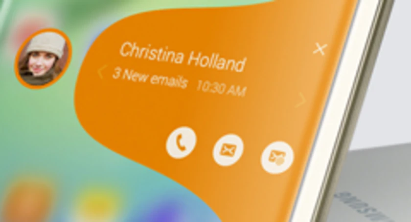 S6 edge screen
