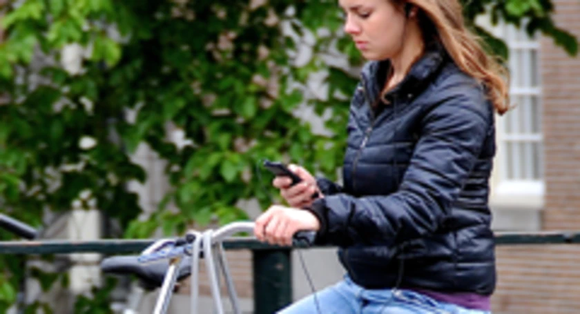 Fietsen mobiel