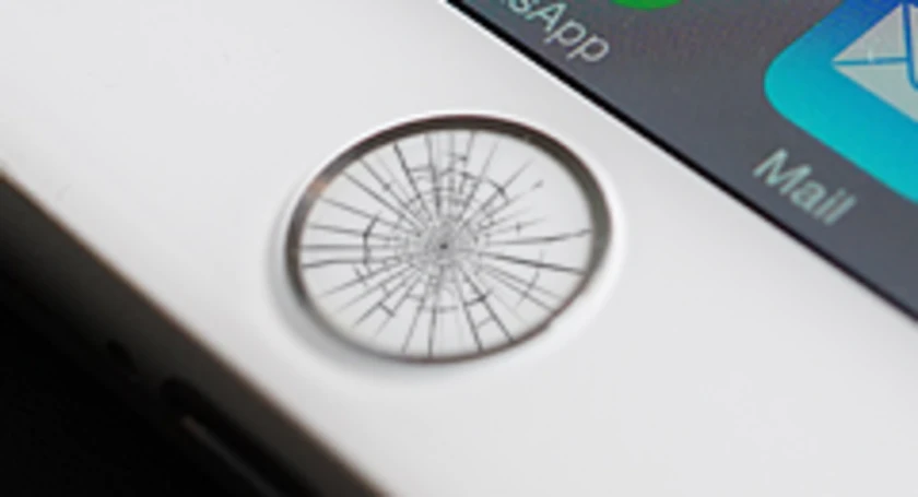 Kapotte touchid