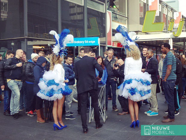 Samsung Galaxy S6 edge lancering