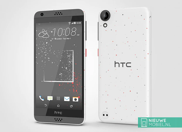 HTC Desire 530 gespikkeld