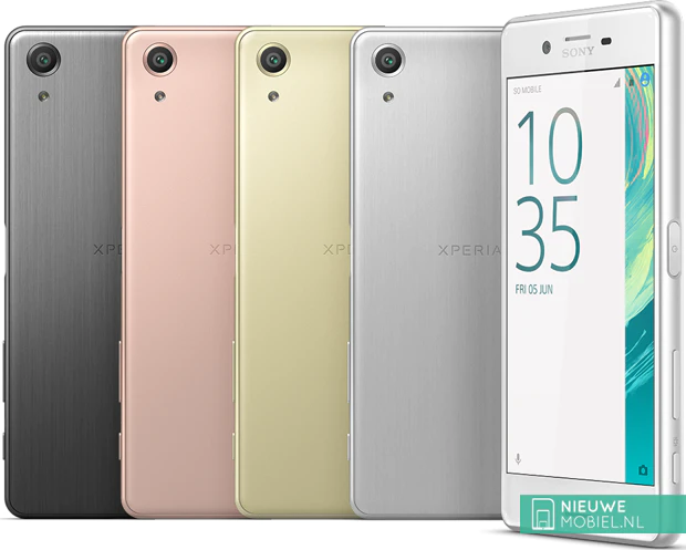 Sony Xperia X Performance kleuren