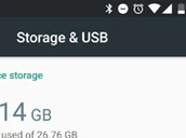 Android Geheugenopslag