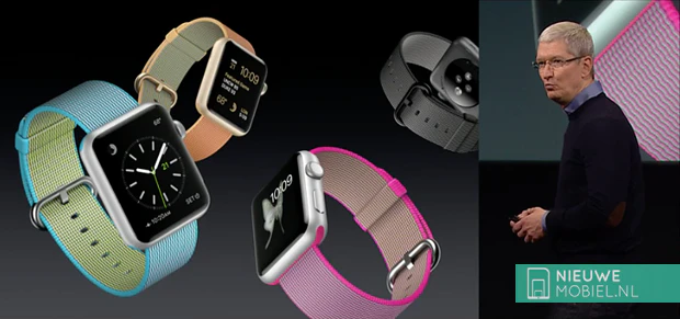 Apple Watch geweven nylon bandje Apple Watch geweven nylon bandje