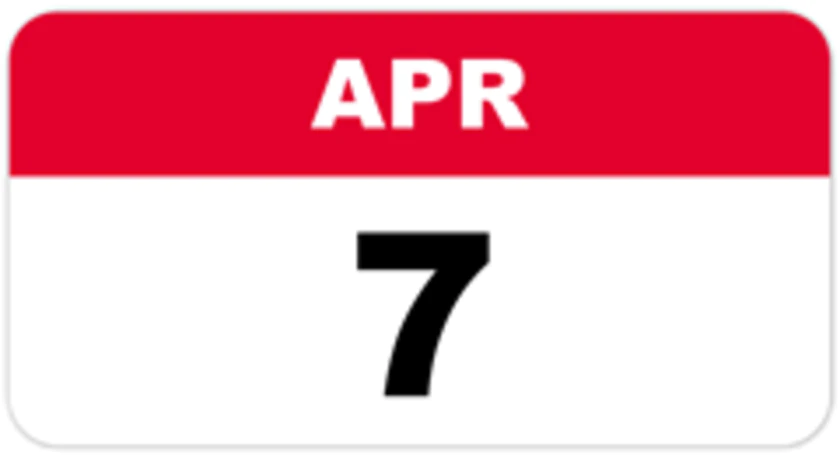 7 april
