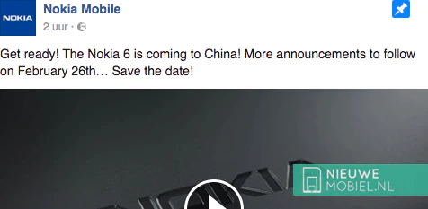Nokia Facebook aankondiging
