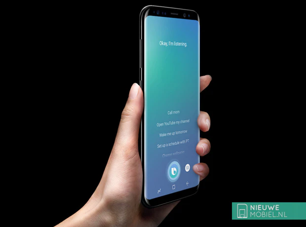 Samsung Bixby op Galaxy S8