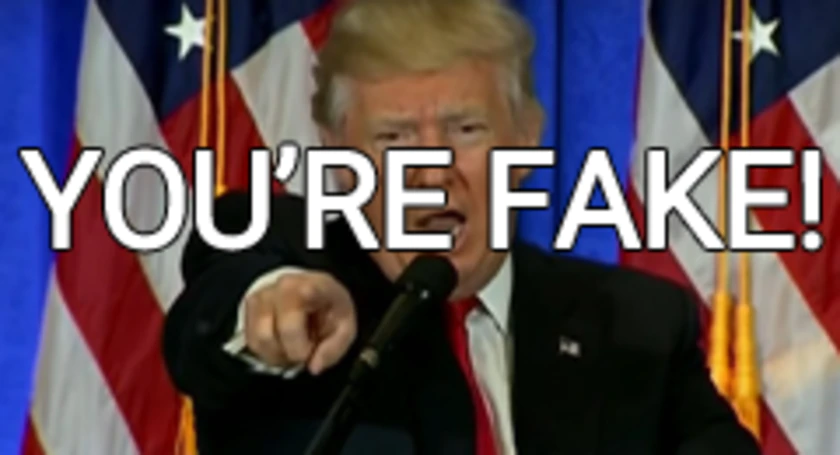 Trump fake
