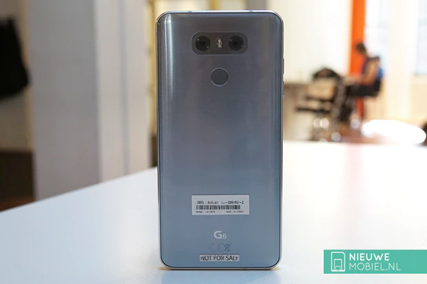 LG G6 achterkant