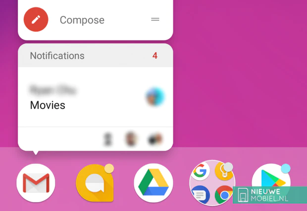 Android O Notification Badgets
