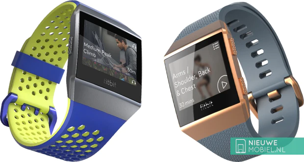 Fitbit Ionic in verschillende kleuren Fitbit Ionic in verschillende kleuren