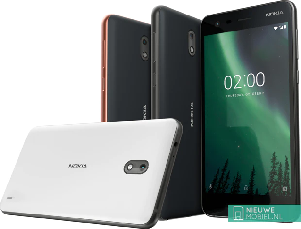 Nokia 2 uitvoeringen