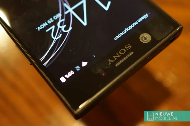 Sony Xperia XZ1 Compact bovenkant Sony Xperia XZ1 Compact bovenkant