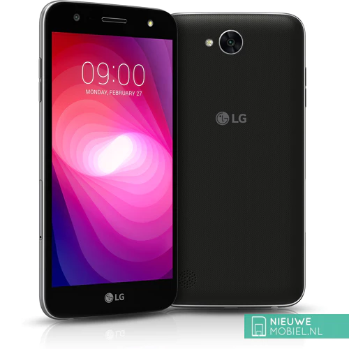 LG X power2 in de kleur Black Titan