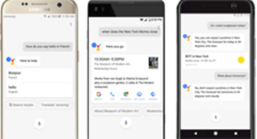 Google assistant telefoons