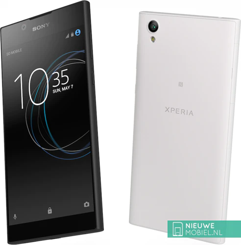 Sony Xperia L1 in het zwart en wit