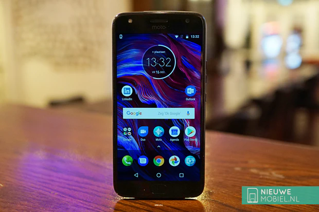 Motorola Moto X4 voorzijde Motorola Moto X4 voorkant