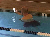 Phone In Pool
