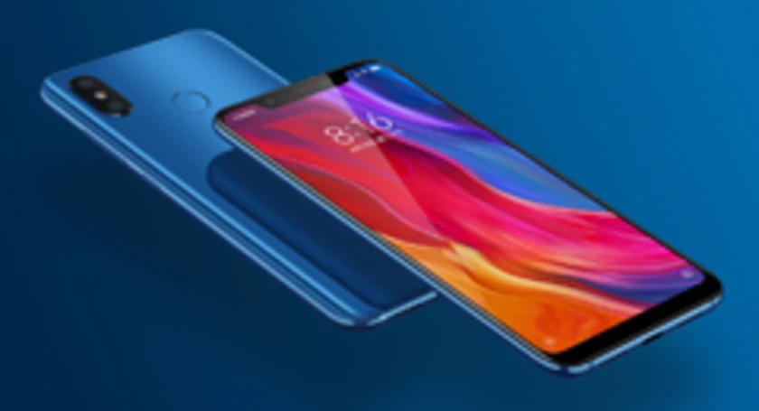 Xiaomi mi8 blauw