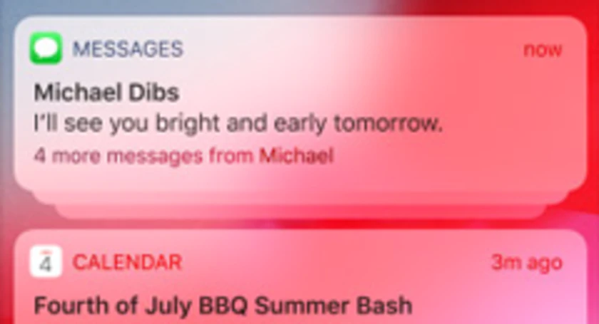 Ios12 grouped notifications