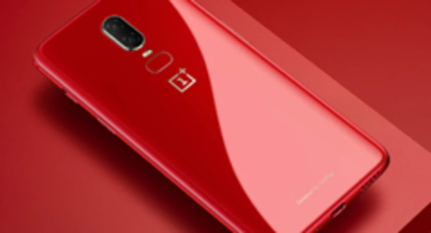 Oneplus 6 amber red