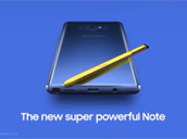Samsung Note 9 Video