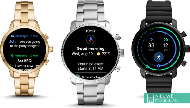Google past uiterlijk Wear OS horloges aan