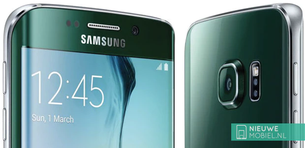 Samsung Galaxy S6 edge in Green Emerald